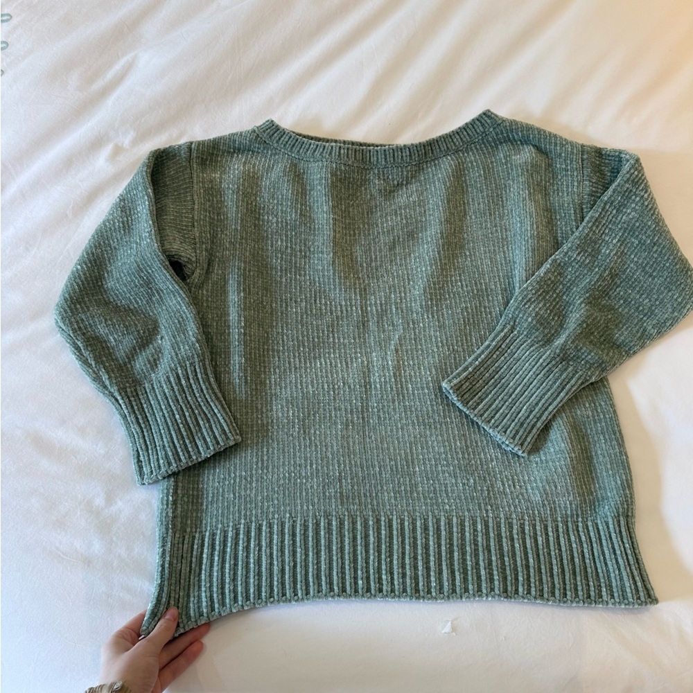 Callahan Sage Green Crew Neck Sweater